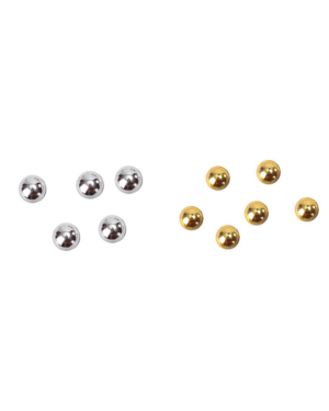 Konfetti: Metallic Perler - Ulike farger