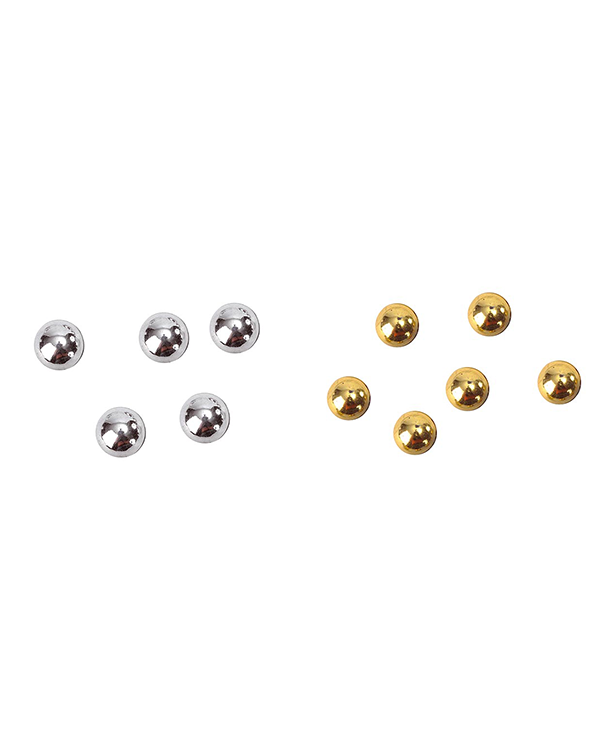 Konfetti: Metallic Perler - Ulike farger