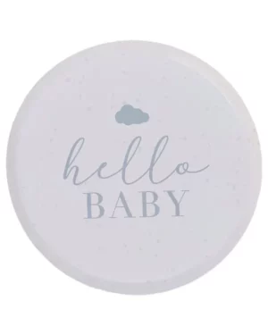 Tallerkener  (8stk): "Hello Baby" Nøytral - Beige - 25cm