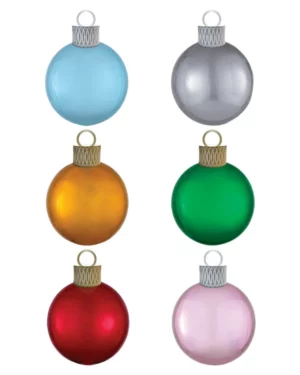 Orbz: Julekule - Flere farger - 38cm x 50cm