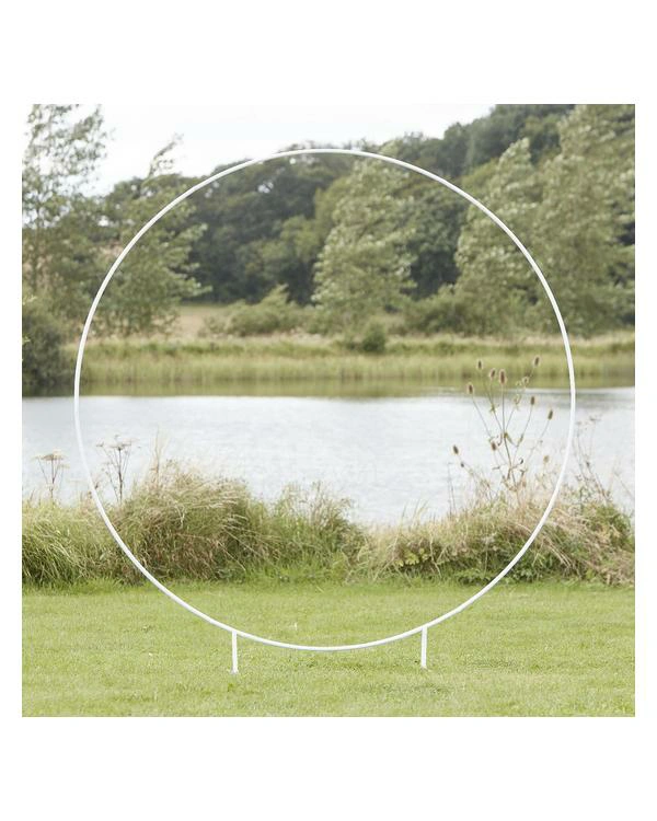 Backdrop stativ: Rund - Hvit - 2m - Bilde 2