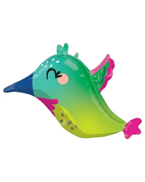 Folieballong: Fugl - 63x40cm