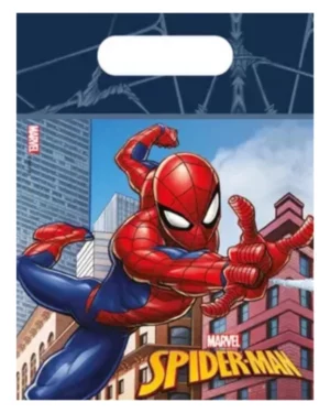 Godteposer (6stk): Spiderman - 18 x 30cm