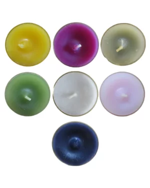 Telys (20stk): Blank kopp - Flere farger