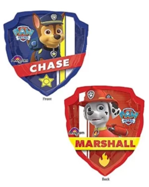Folieballong: Paw Patrol - Chase & Marshall- 69cm