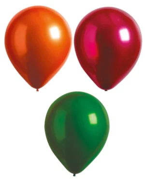 Lateksballonger (100stk): Satin Luxe - Flere farger - 12cm