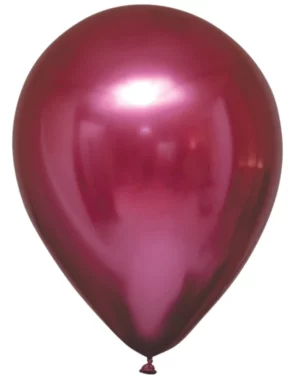 Lateksballonger (50stk): Satin Luxe Pomegranate - 28cm