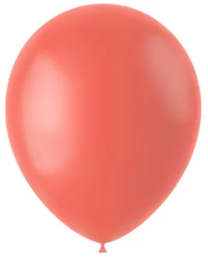 Lateksballonger (100stk): Orange (Standard) - 33cm