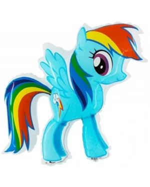 Folieballong: My Little Pony - Blå - 84cm