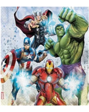 Servietter (20stk): Marvel / Avengers - 16 x 16cm