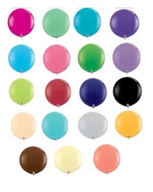 Lateksballonger (2stk): Flere farger (Fashion Tone) - 91cm