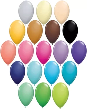 Lateksballonger (50stk): Flere farger - (Fashion Tone) - 41cm