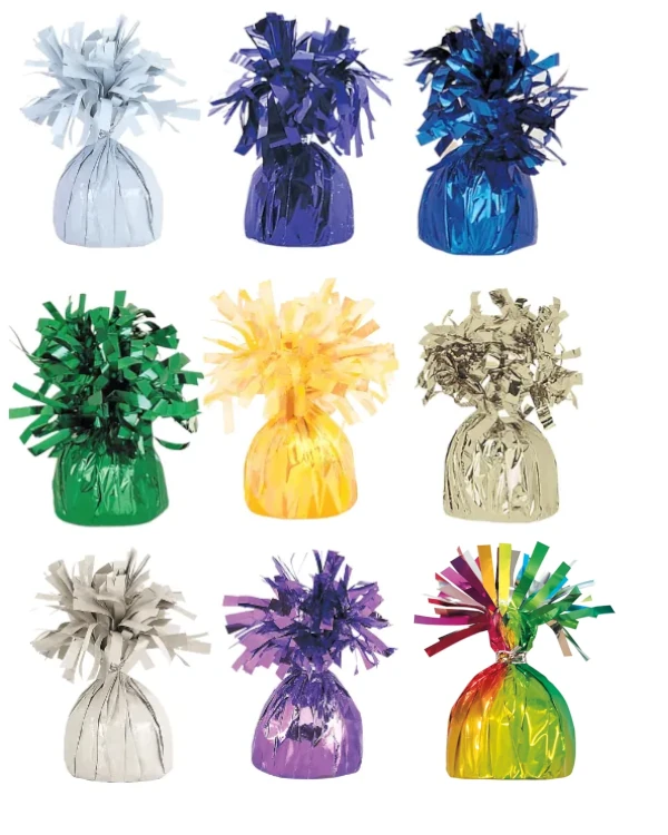 Ballongvekt: Folie - Flere farger - 175g