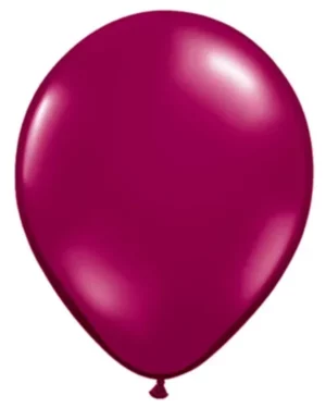 Lateksballonger (50stk): Burgundy (Crystal) - 41cm