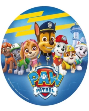 Kakepynt: Paw Patrol -  Oblat papir - 20cm