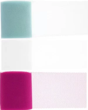 Tulle (tyll): Ulike farger - 8cm x 10m
